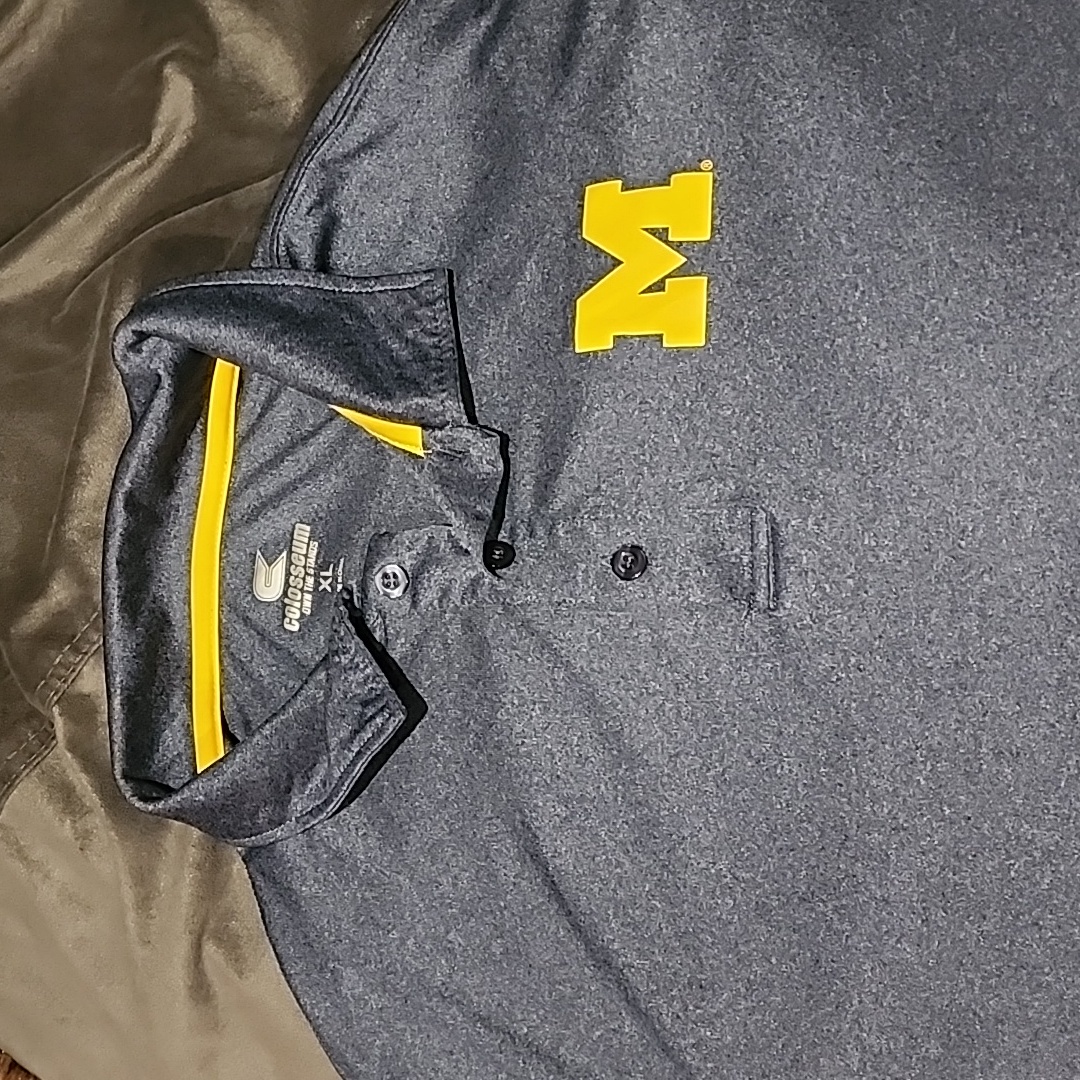 M Michigan Polo  Performance